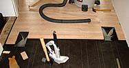 new hall wood flooring